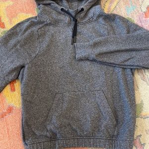Lululemon Dark Grey All Yours Hoodie with Drawstring. Size 4. No longer made.